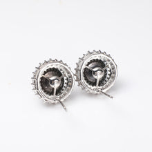 Load image into Gallery viewer, Tahitian Black Pearl Stud Earrings