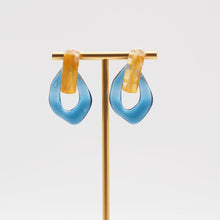 Load image into Gallery viewer, Transparent Candy Color Acrylic Drop Earrings