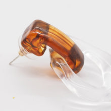 Load image into Gallery viewer, Transparent Candy Color Acrylic Drop Earrings