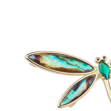 Load image into Gallery viewer, Dragonfly Brooch Pin in 18K Gold Plated
