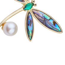 Load image into Gallery viewer, Dragonfly Brooch Pin in 18K Gold Plated
