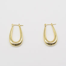 Load image into Gallery viewer, 14K Gold Filled Metallic Geometric Earrings
