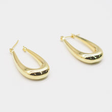 Load image into Gallery viewer, 14K Gold Filled Metallic Geometric Earrings
