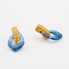 Load image into Gallery viewer, Transparent Candy Color Acrylic Drop Earrings

