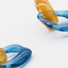 Load image into Gallery viewer, Transparent Candy Color Acrylic Drop Earrings
