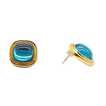 Load image into Gallery viewer, Vintage Earrings with Imitation Gemstone
