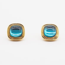 Load image into Gallery viewer, Vintage Earrings with Imitation Gemstone

