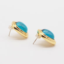 Load image into Gallery viewer, Vintage Earrings with Imitation Gemstone
