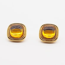 Load image into Gallery viewer, Vintage Earrings with Imitation Gemstone
