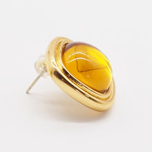 Load image into Gallery viewer, Vintage Earrings with Imitation Gemstone
