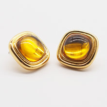 Load image into Gallery viewer, Vintage Earrings with Imitation Gemstone

