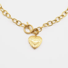 Load image into Gallery viewer, Love Heart Locket Necklace
