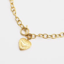 Load image into Gallery viewer, Love Heart Locket Necklace
