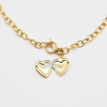 Load image into Gallery viewer, Love Heart Locket Necklace
