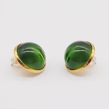 Load image into Gallery viewer, 18K Gold Plated Glazed Bead Earrings
