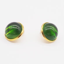 Load image into Gallery viewer, 18K Gold Plated Glazed Bead Earrings
