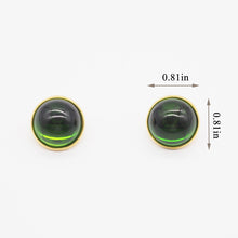 Load image into Gallery viewer, 18K Gold Plated Glazed Bead Earrings
