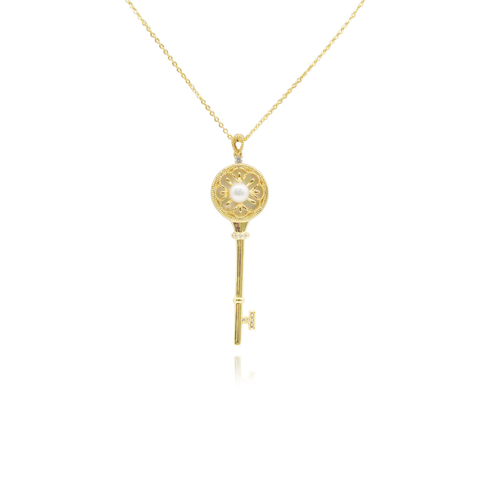 Love of Key Pendant Necklace