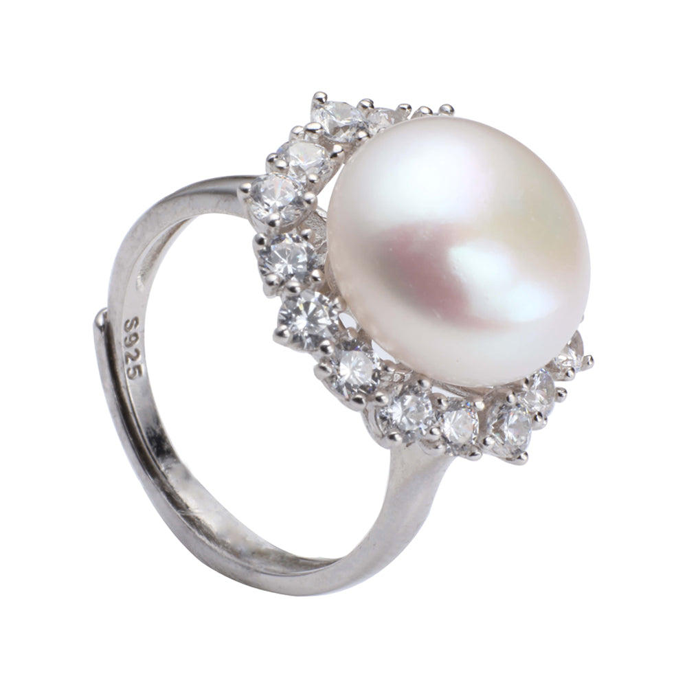 925 Sterling Silver Freshwater Pearl Rings