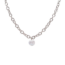 Load image into Gallery viewer, Silver Thick Chain Pendant Necklace
