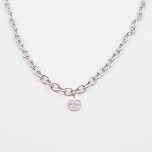 Load image into Gallery viewer, Silver Thick Chain Pendant Necklace
