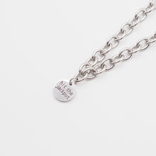 Load image into Gallery viewer, Silver Thick Chain Pendant Necklace
