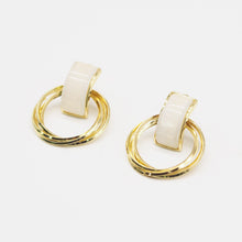 Load image into Gallery viewer, Gold Stud Earrings in 316L Titanium Steel
